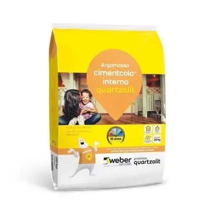 ARGAMASSA AC1 20KG QUARTZOLIT